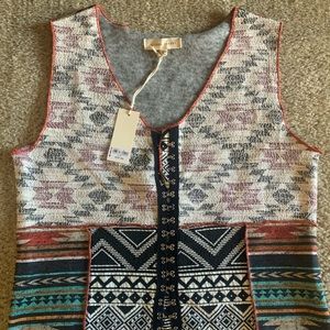 Buckle Western Tank Top